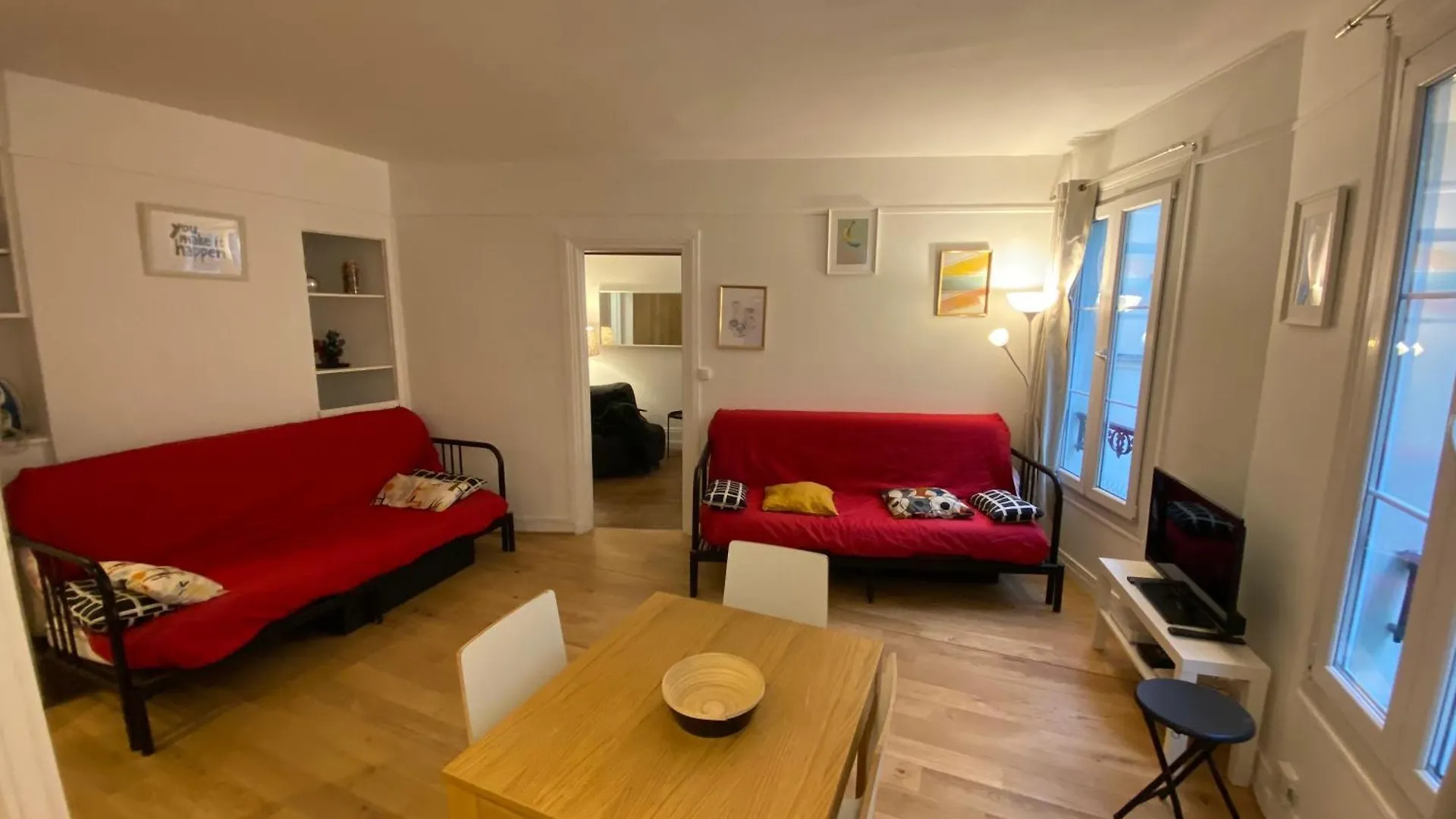 Appartement Paris Sacre Coeur Montmartre Et Tour Eiffel, 8 People,